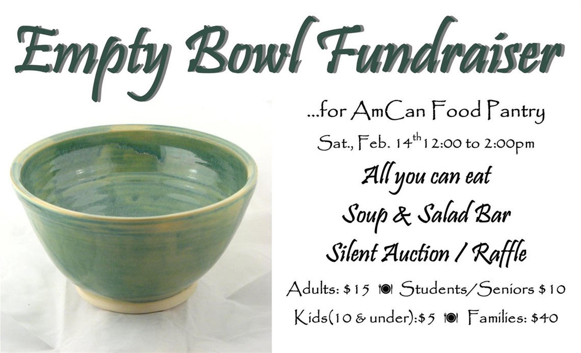 Empty Bowl Fundraiser 2026 